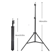 Foldable 56cm-160cm Extendable Mobile Phone Stand Holder Live Tripod Video Recording Selfie Landing  Monpod For All Phone Camera