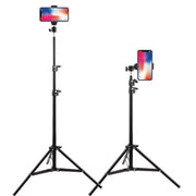 Foldable 56cm-160cm Extendable Mobile Phone Stand Holder Live Tripod Video Recording Selfie Landing  Monpod For All Phone Camera