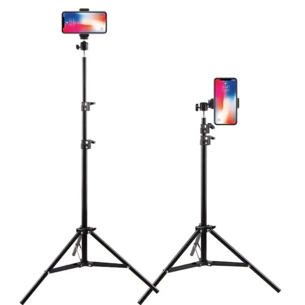 Foldable 56cm-160cm Extendable Mobile Phone Stand Holder Live Tripod Video Recording Selfie Landing  Monpod For All Phone Camera