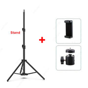 Foldable 56cm-160cm Extendable Mobile Phone Stand Holder Live Tripod Video Recording Selfie Landing  Monpod For All Phone Camera