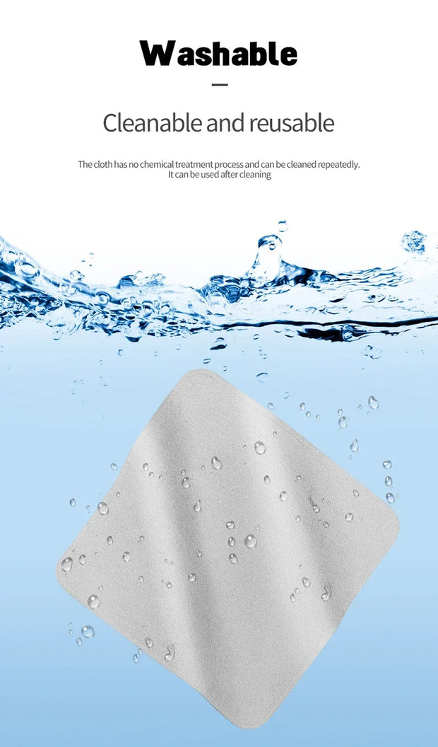 Polishing Cloth for Apple iphone 1:1 Nano-Texture Screen Cleaning Cloth for iPad Mac iPod Pro Watch Lens Camera Display Cleaner