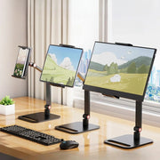 Universal Monitor Desk Holder Stand For 12-17.3Inch Expandable Display Base VESA Mount External Vertical Screen Folding Holder