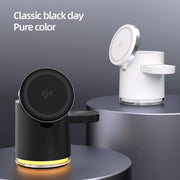 Magnetic Qi2 Wireless Charger 3-in-1 Fast Charging Station Stand Folding Holder for iPhone 16 15 14 Pro Max Airpods Apple Watch