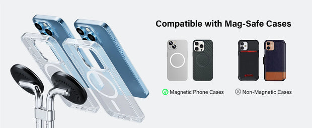 SwanScout 706M 3 In 1 Dual Magnetic Charging Station for iPhone 16 15 14 13 12 Series Wireless Charger for AirPods 4 3rd Pro 2nd