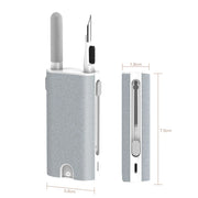 5 in 1 Phone Screen Cleaning Tools with Spray Port Portable Earphone Cleaning Pen Multifunctional Accessories for Airpods 3