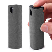 2in1 Microfiber Screen Cleaner Spray Bottle For Mobile Phone Ipad Computer Microfiber Cloth Wipe Iphone Cleaning Glasses Wipes