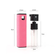 2in1 Microfiber Screen Cleaner Spray Bottle For Mobile Phone Ipad Computer Microfiber Cloth Wipe Iphone Cleaning Glasses Wipes