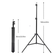 Foldable 56cm-160cm Extendable Mobile Phone Stand Holder Live Tripod Video Recording Selfie Landing  Monpod For All Phone Camera
