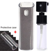 2in1 Microfiber Screen Cleaner Spray Bottle For Mobile Phone Ipad Computer Microfiber Cloth Wipe Iphone Cleaning Glasses Wipes