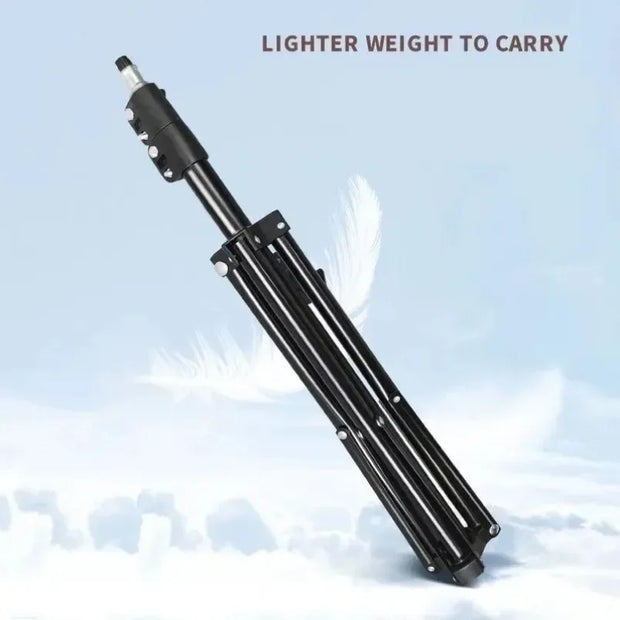 Foldable 56cm-160cm Extendable Mobile Phone Stand Holder Live Tripod Video Recording Selfie Landing  Monpod For All Phone Camera