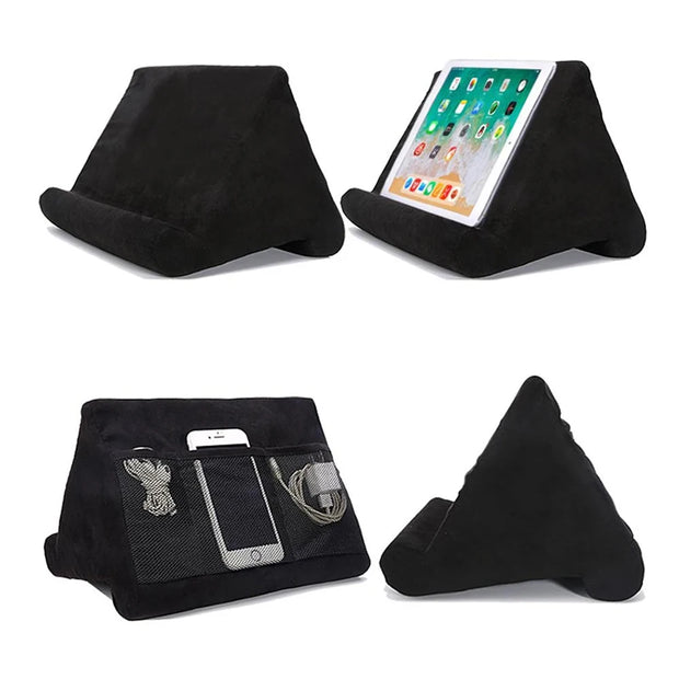 Sponge Pillow Tablet Holder for IPad Samsung Huawei Xiaomi Tablet Holder Mobile Phone Support Pillow Multi-angle Reading Stand